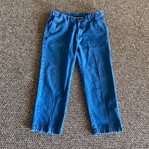 Styled denim pants